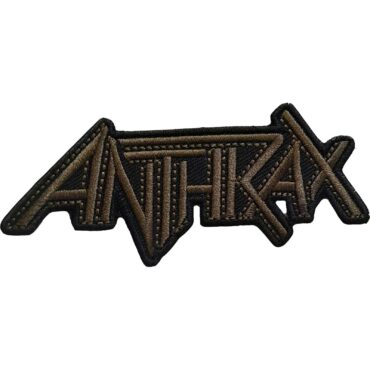 Anthrax Standardaufnäher: Braunes Logo