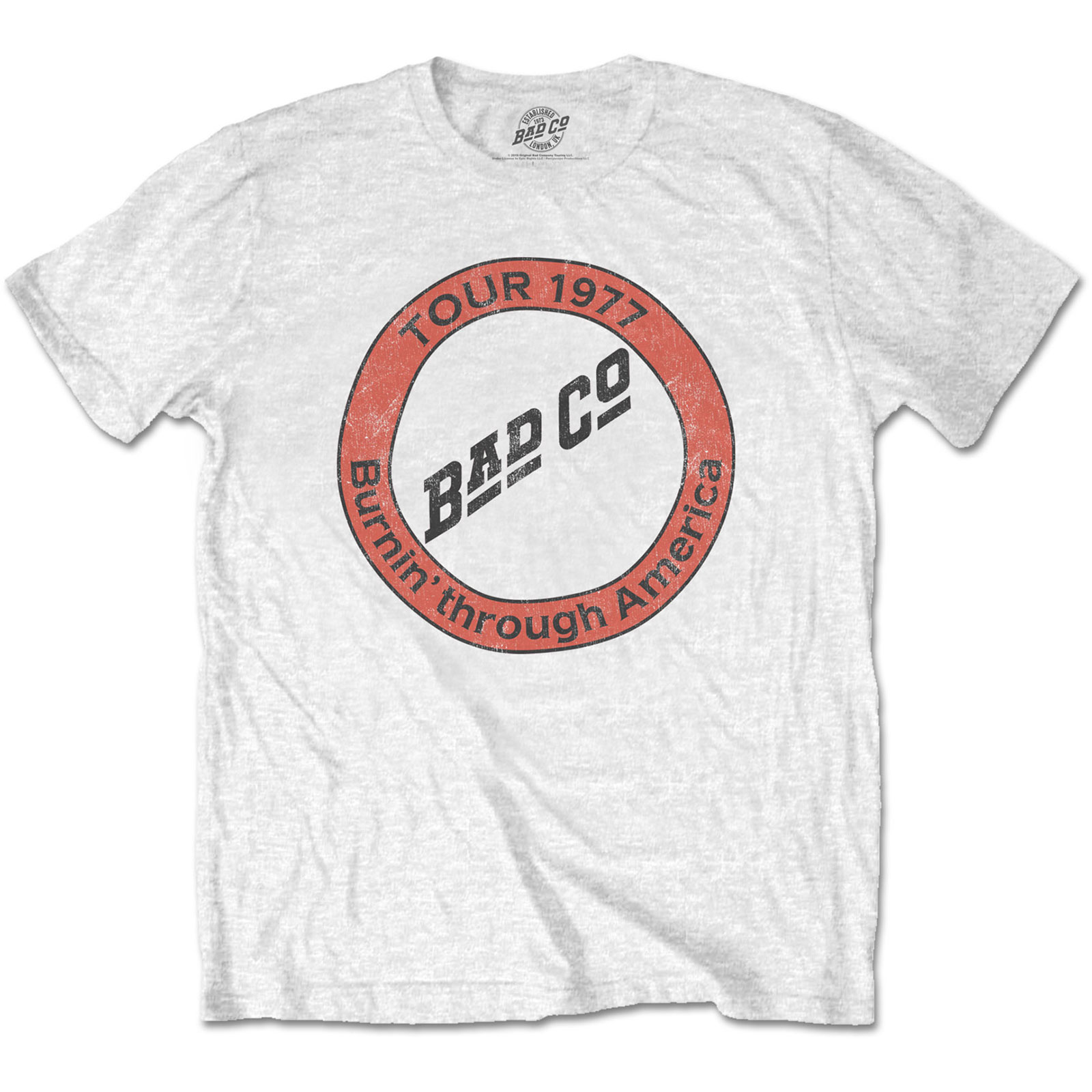Bad Company T-Shirt: Burnin