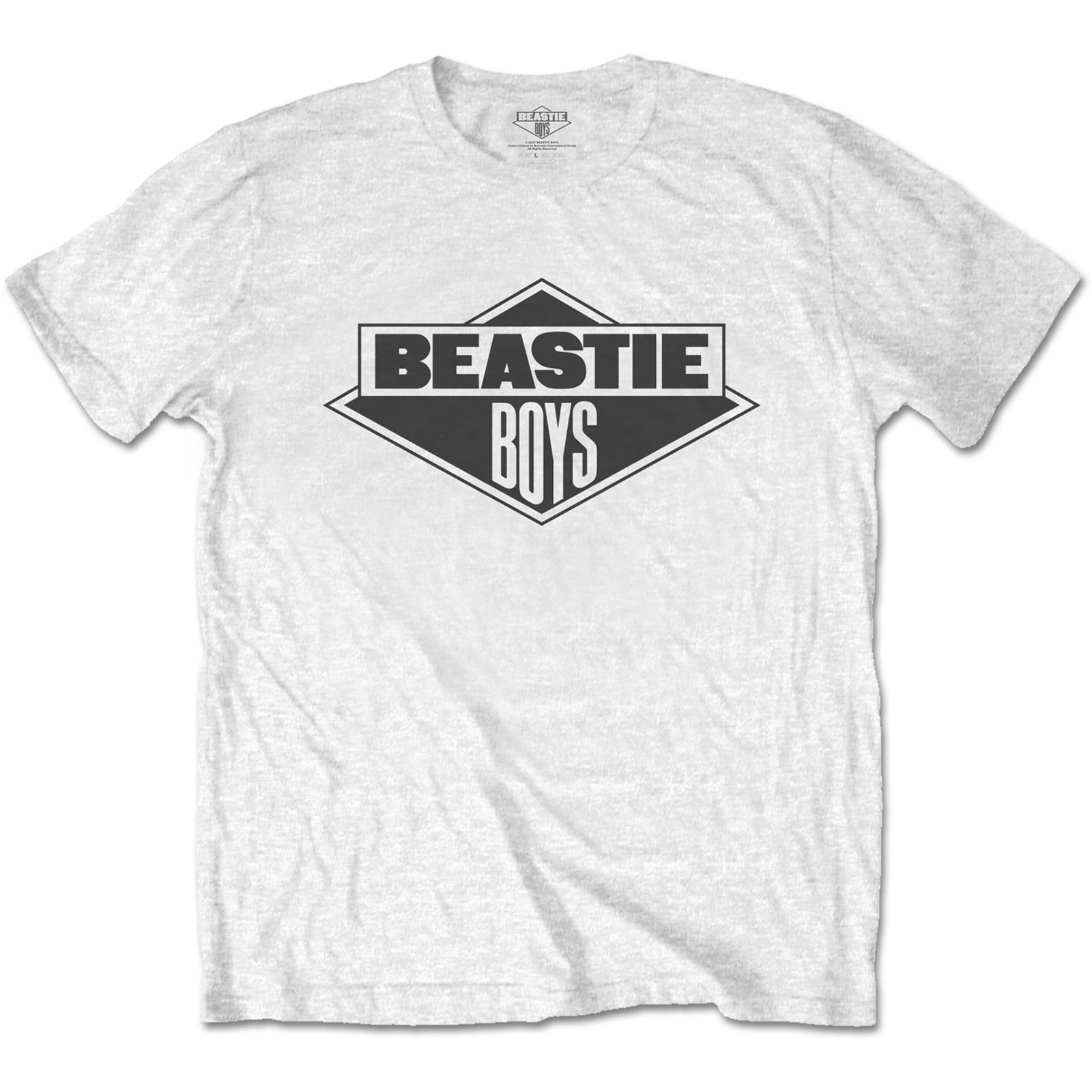 T-shirt Officiel Beastie Boys 'Licensed To Ill Tour 1987' - Noir, Neuf Avec Étiquettes