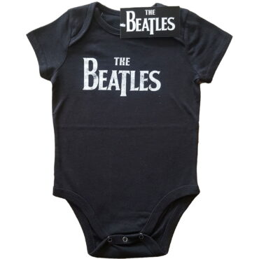 The Beatles Kids Baby Grow: Drop T Logo