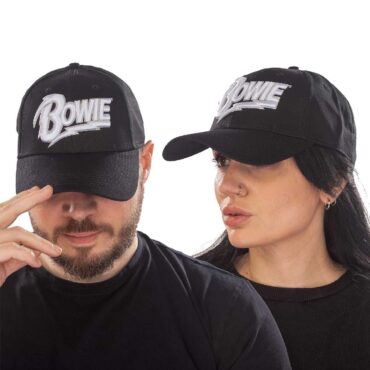 David Bowie Baseball Kapa: Flash Logo