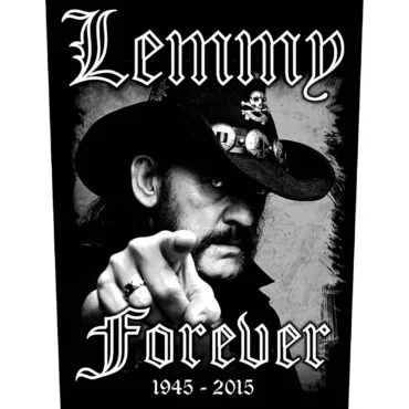 LEMMY 'BORN TO RAISE HELL' Patch/Aufnäher - Motivpatch Für Jacken, Rucksäcke & Mehr