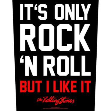 The Rolling Stones Back Patch: It's Only Rock N Roll