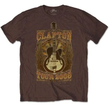 Eric Clapton Logo Rays Offiziell Männer T-Shirt Herren (Large
