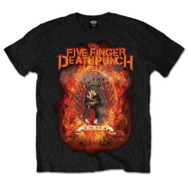 Five Finger Death Punch T-Shirt: Burn in Sin