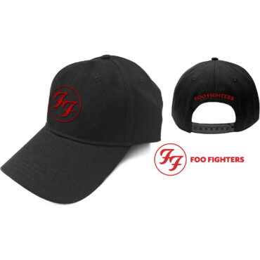Foo Fighters Baseball Kapa: Red Circle Logo