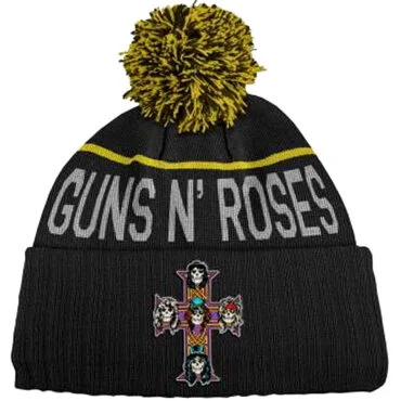 Chaussettes Officielles Guns N' Roses Avec Motifs Crânes - Taille FR 40-45 / UK 7-11, Neuves Avec étiquettes