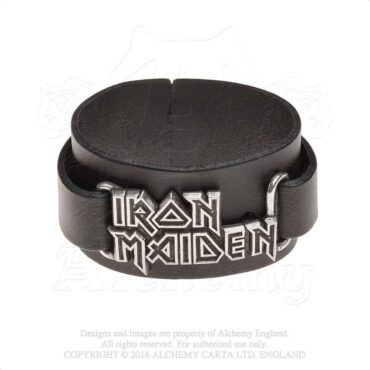 Iron Maiden Kožna Narukvica: Logo