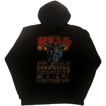 KISS Pullover Hoodie: Cobra Arena '76 (Eco-Friendly)
