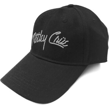 Motley Crue Baseball Cap: Logo (Sonic Silver)