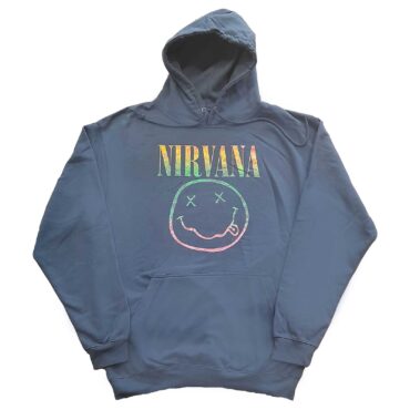 Nirvana Pullover Hoodie: Sorbet Ray Smiley