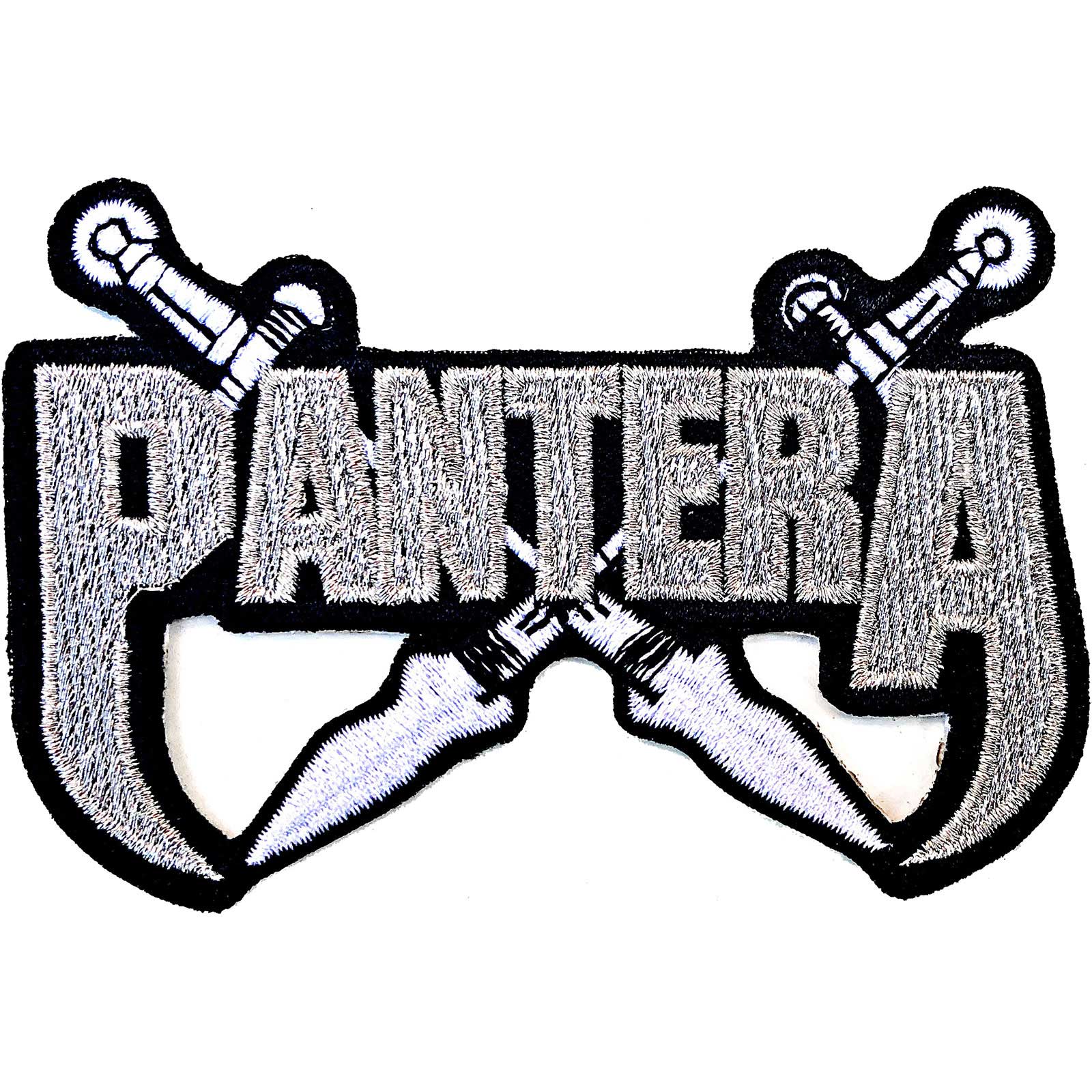Pantera Standard Patch: Silver Swords