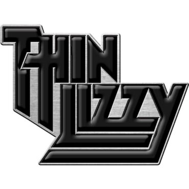Thin Lizzy Pin Badge: Logo (Enamel In-Fill)