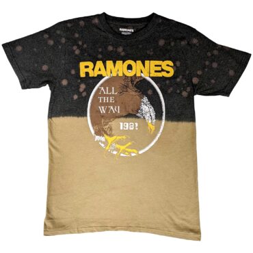 Ramones T-Shirt: All The Way (Wash Collection)