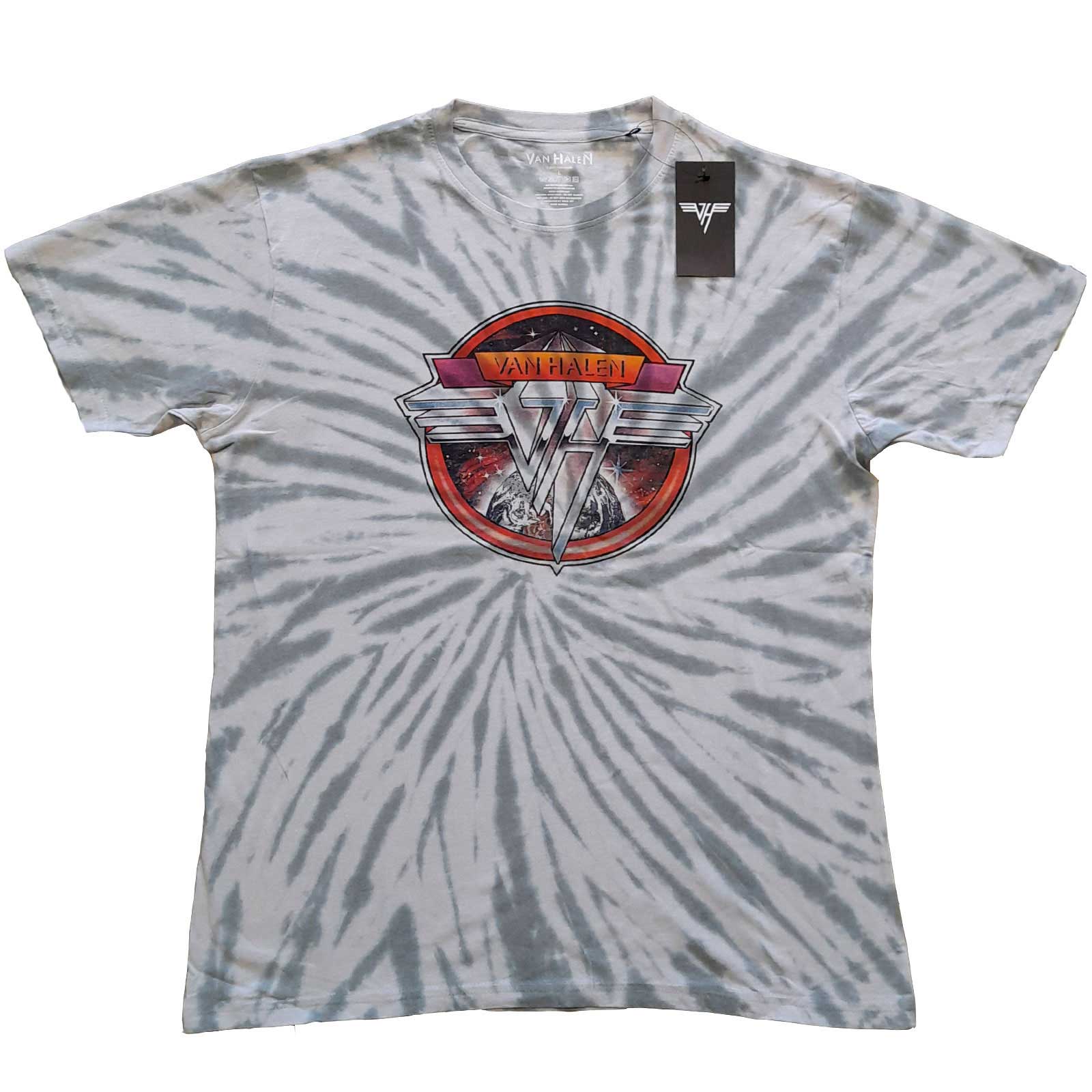 Van Halen T-Shirt: Chrome Logo (Wash Collection)