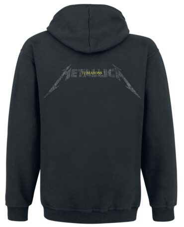 Metallica Pullover Hoodie: 72 Seasons Charred Logo