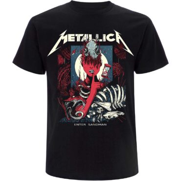 Metallica T-Shirt: Enter Sandman Poster
