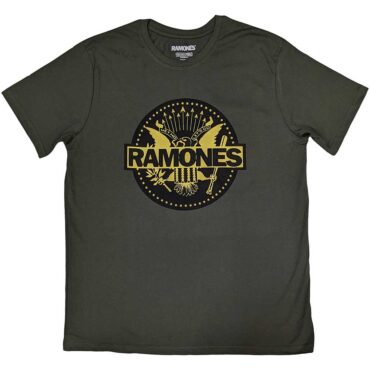 Ramones T-Shirt: Gold Seal