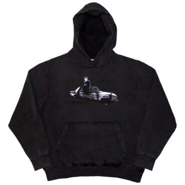 The 1975 Pullover Hoodie: Car Photo (Charcoal Grey) (Wash Collection)