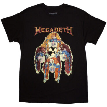 Megadeth Majica: Nuclear Glowheads (Black)