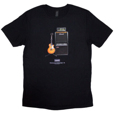 Oasis T-Shirt: Definitely Maybe Guitar (Black)