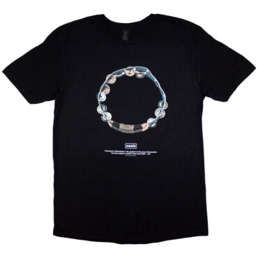 Oasis T-Shirt: Definitely Maybe Tambourine (Black)