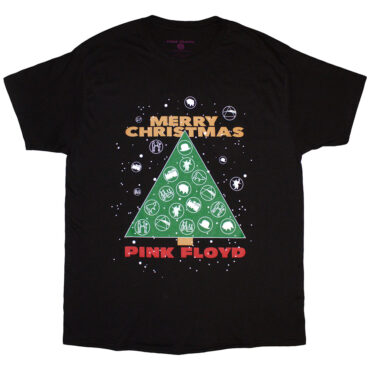 Pink Floyd T-Shirt: Merry Christmas (Black)