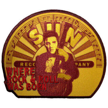 Elvis Presley Woven Patch: Elvis Where R&R Was Born