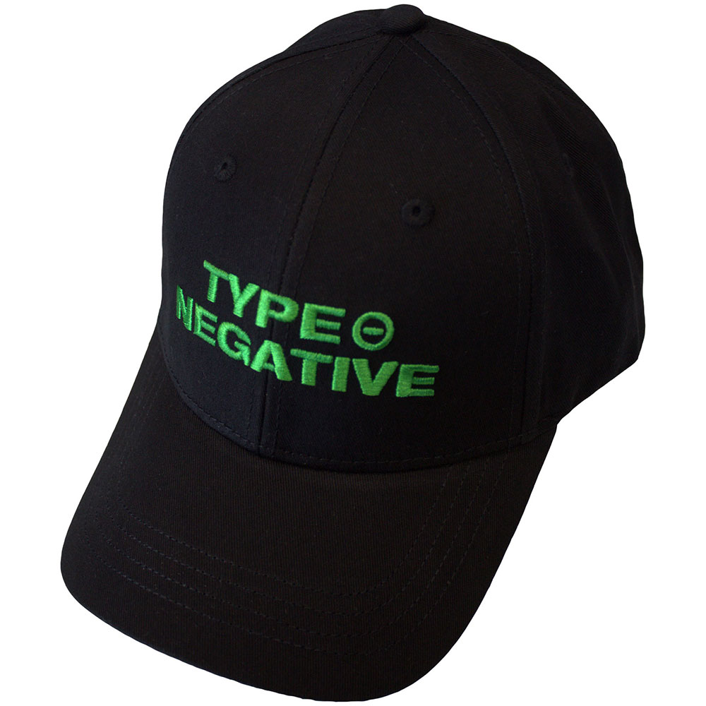 Type O Negative Baseball Cap: Text Logo (Black)