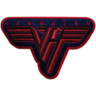 Van Halen Woven Patch: Classic Logo Bordered