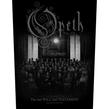 Opeth Back Patch: The Last Will And Testament