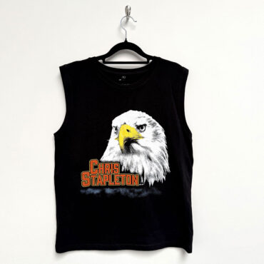 Chris Stapleton Tank T-Shirt: Eagle (Black)