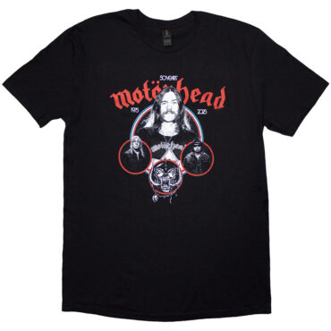 Motorhead T-Shirt: 50 Years Band Circles (Black)