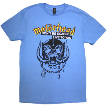 Motorhead T-Shirt: Live To Win (Blue)