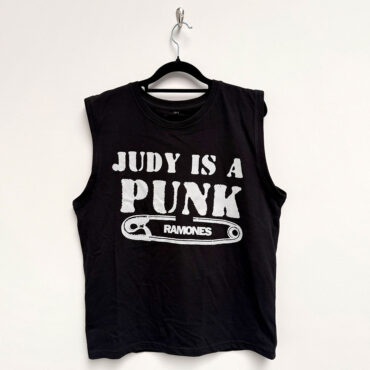 Ramones Tank T-Shirt: Judy (Black)