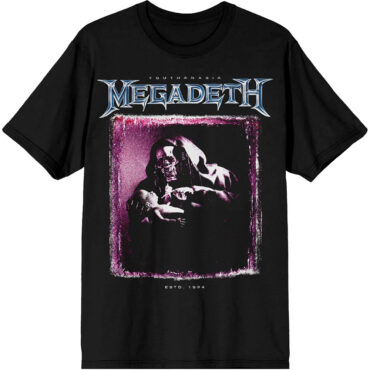 Megadeth T-Shirt: Youthanasia The Reckoning Day (Black)