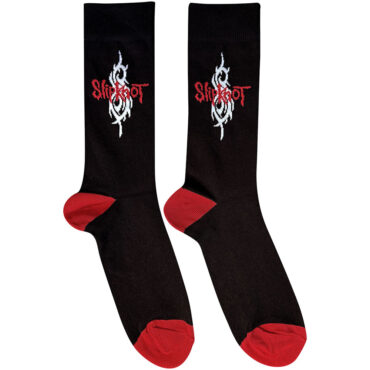 Slipknot Ankle Socks: Tribal S Text (Black) (UK Size 6 - 11)