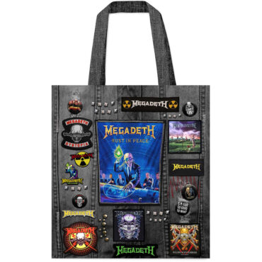 Megadeth Tote Bag: Rust In Peace (Multicolour) (Battle)