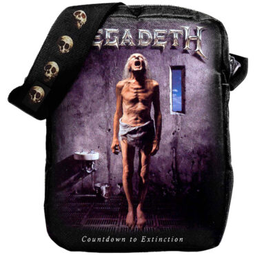 Megadeth Crossbody Bag: Countdown To Extinction