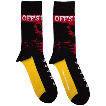 The Offspring Ankle Socks: Smash (Black) (UK Size 4 - 7)