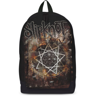 Slipknot Backpack: Pentagram All Over