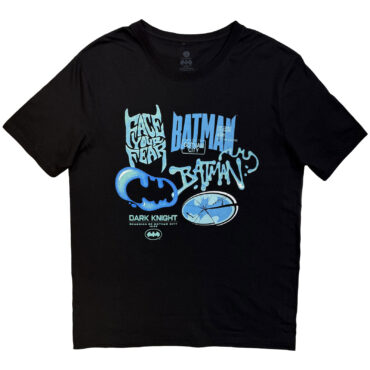 DC Comics T-Shirt: Batman Face Your Fear (Black)