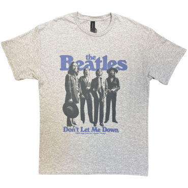 The Beatles T-Shirt: Don't Let Me Down (Grey)