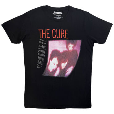 The Cure Carbon T-Shirt: Pornography Photo Warped (Black)