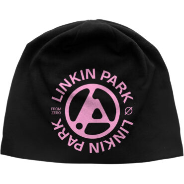 Linkin Park Beanie Hat: From Zero JD Print (Black)