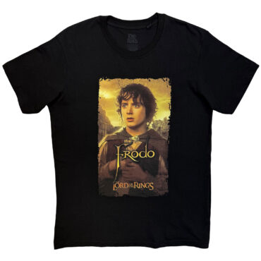 Lord Of The Rings T-Shirt: Frodo Homage (Black)