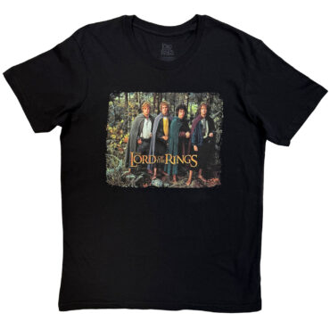 Lord Of The Rings T-Shirt: The Hobbits Montage (Black)