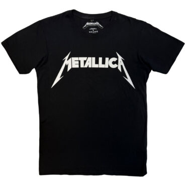 Metallica Carbon T-Shirt: Logo (Black)
