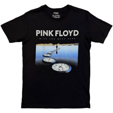 Pink Floyd T-Shirt: Clocks (Black)