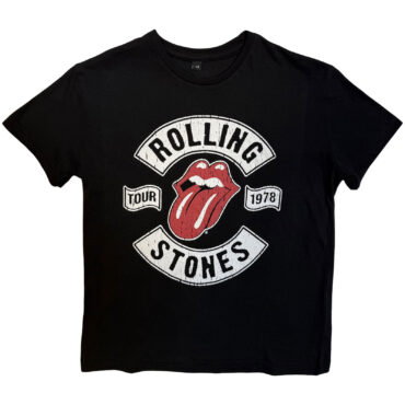 The Rolling Stones Kids T-Shirt: US Tour 1978 (Black)